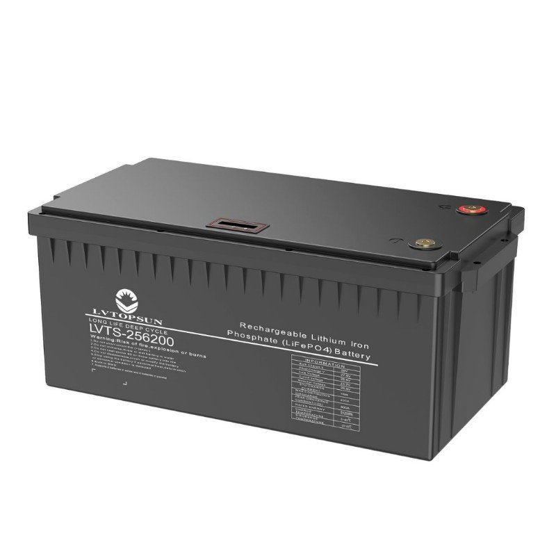 LVTOPSUN 25.6V 200Ah Lithium Battery